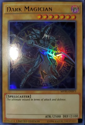 Yugioh Dark Magician UR Limited Ed. MVP1-ENSV3 Near Mint-image