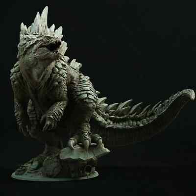 Godzilla Resin Sculpture Statue Model Kit Unpainted/Unassembled-image