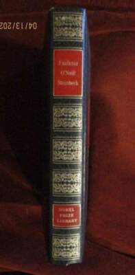 Nobel Prize Library - FAULKNER - O'NEILL - STEINBECK - Faux Leather-image