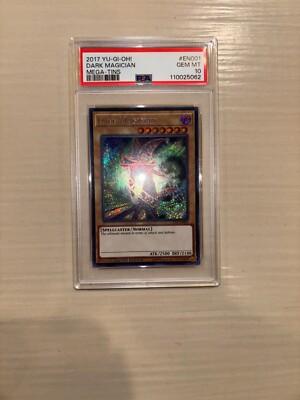 Dark Magician CT14-EN001 2017 Mega-Tins Limited Edition PSA-10-image