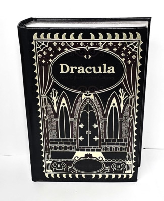 Dracula and other horror classics Bram Stoker Hardcover Leather Collectible NEW-image