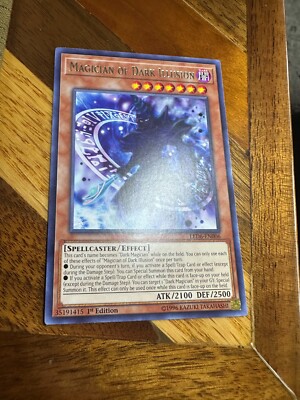 Magician of Dark Illusion LED6-EN006 1st Edition Rare LP + BONUS-image