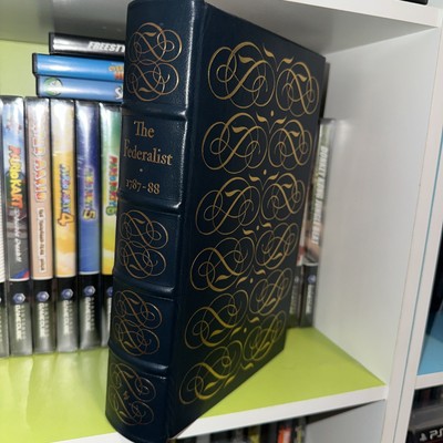 The Federalist 1787-88, Easton Press Edition, Leather Bound-image