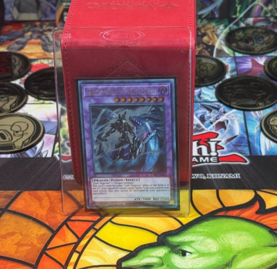 Yu-Gi-Oh! - Dark Magician the Dragon Knight 2022 GFP2-EN125 Ultra Rare 1st Ed NM-image