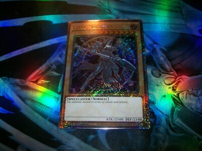 Dark Magician 7th Art 1st Edition Platinum Secret Rare RA04-EN106-image