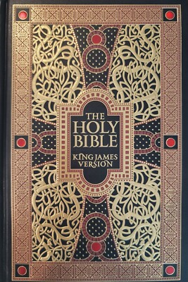 THE HOLY BIBLE  King James Version, Gustave Dore illustrated, Leather Bound, New-image