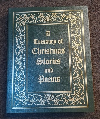 Treasury of Christmas Stories and Poems - Easton Press 1995 leather bound - good-image