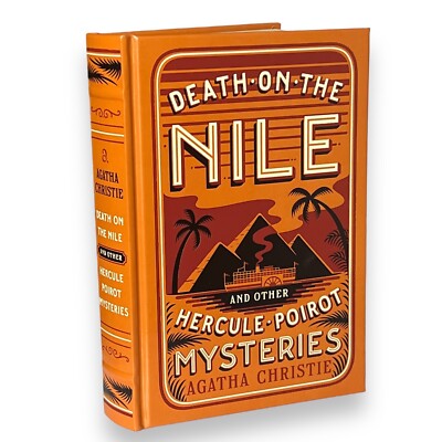DEATH ON THE NILE & OTHER by Agatha Christie Leather Bound Collectible Gift Book-image