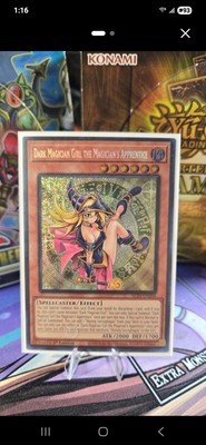  DARK MAGICIAN, GIRL THE MAGICIAN'S APPRENTICE  SECRET RARE ALIN-EN004 YUGIOH!-image