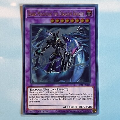 YUGIOH Dark Magician the Dragon Knight ULTRA RARE GFP2-EN125 Near Mint NM-image