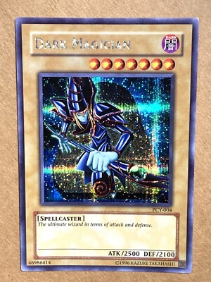 yugioh Dark Magician PCY-004 Secret Rare Unlimited Edition new card mint mint-image