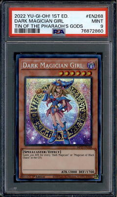 Dark Magician Girl - MP22-EN268 - PSA 9 - 1st Secret - Tin Promo - Yu-Gi-Oh - 72-image
