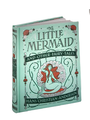 ❤️THE LITTLE MERMAID and OTHER FAIRY TALES  Leather Bound Collectible Book NEW-image