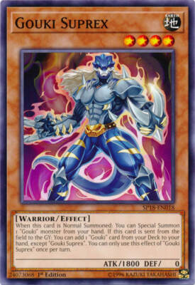 Yu-Gi-Oh! - Gouki Suprex  (SP18-EN018) - Star Pack VRAINS - Common - NM-image