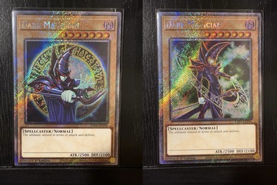 Dark magician Platinum rare Quarter century stampede (2 Variants)-image