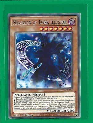 Yu-Gi-Oh! Legendary Duelists Magical Hero Magician Of Dark Illusion #LED6-EN006-image