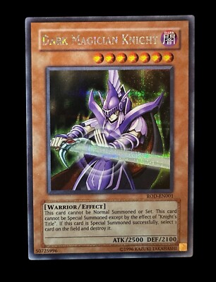 YuGiOh Dark Magician Knight ROD-EN001 Secret Rare Video Game Promo NM-image