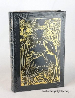 TARZAN OF THE APES Edgar Rice Burrough Easton Press Deluxe Leather Bound Sealed-image