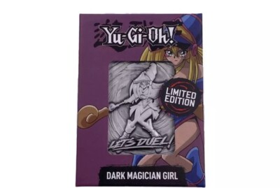 Yu Gi Oh! Limited Edition Metal Card - Dark Magician Girl Brand New Factory Seal-image