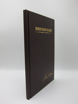 ROWDY RIDES TO GLORY~LOUIS LAMOUR~BANTAM LEATHETTE~RARE FIRST 1st PRINTING-image
