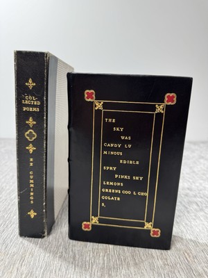 EE Cummings Collected Poems 1938 Leather Bound Special Edition Boxed 1-315 RARE-image