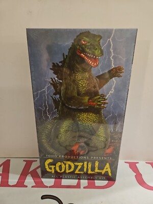 Godzilla Toho Productions Model Kit #7502 by Aurora - Factory Sealed-image