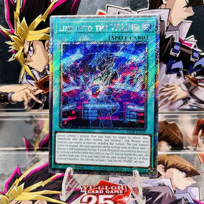 Yugioh Link into the VRAINS! RA04-EN294 Platinum Secret Rare 1st Ed Near Mint-image