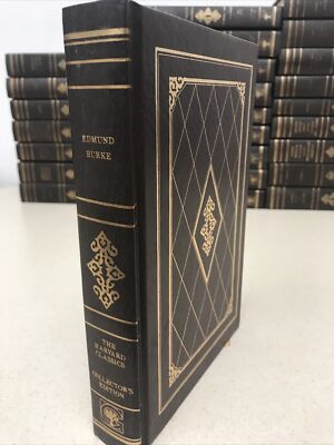 Edmund Burke On Taste Vintage Book The Harvard Classics 1980 Collectors Edition -image
