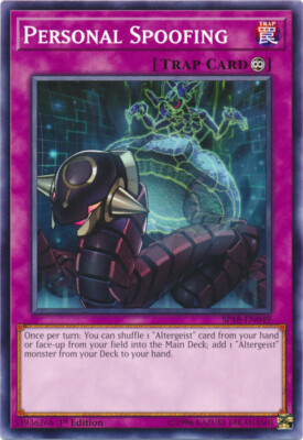 Yugioh! LP Personal Spoofing - SP18-EN049 - Common - 1st Edition Lightly Played,-image