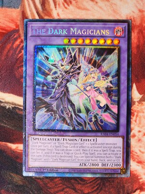 The Dark Magicians (PCR) RA04-EN054 Quarter Century Stampede 1st Edition-image
