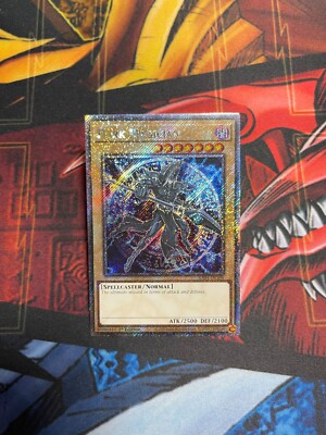 Yu-Gi-Oh! Dark Magician (7th Art) RA04-EN106 ** Platinum Secret Rare | 1st Ed **-image