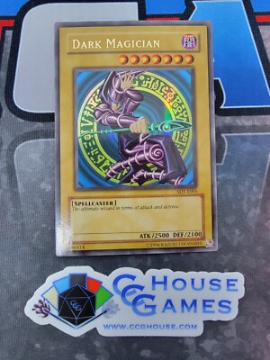 YuGiOh - Dark Magician SDY-E005 Euro Starter Deck Yugi Holo Foil *CCGHouse*-image