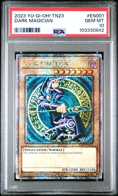 Dark Magician - PSA 10 - TN23-EN001 - Quarter Century Secret Rare - Yugioh-image