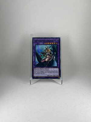 Yu-Gi-Oh! Dark Magician Girl The Dragon Knight DLCS-EN006 1st Edition Green UR-image