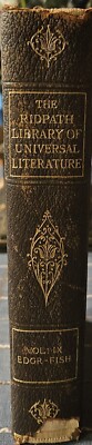 1907 The Ridpath Library of Universal Literature VOL IX-image