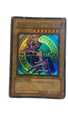 Dark Magician 1st edition SDY-006 Yu-Gi-Oh Card-image