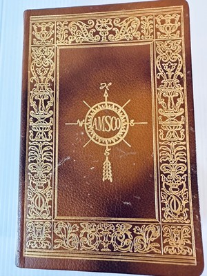 Collectible John Bartlett's Familiar Quotations Leather Centennial Ed. 1956 AMSC-image