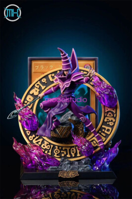MX Studio Duel Yu-Gi-Oh Dark Magician Resin Statue in stock H17cm Collection-image
