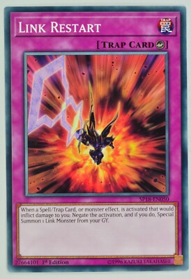 Yugioh Link Restart SP18-EN050 Common 1st Edition-image