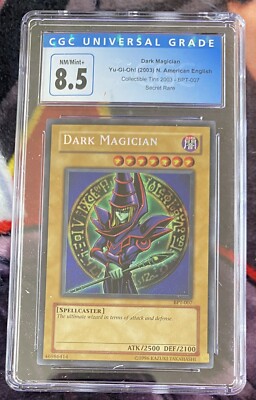 Yu-Gi-Oh! Dark Magician BPT-007, CGC 8.5-image