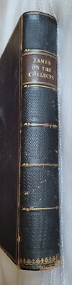 A Comment upon the Collects, Church of England Antique Book - 1835 (5th Edition)-image