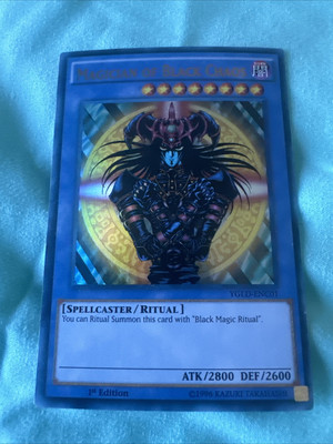 Yu-Gi-Oh! TCG Magician of Black Chaos Yugi's Legendary Decks YGLD-ENC01 1st NM-image