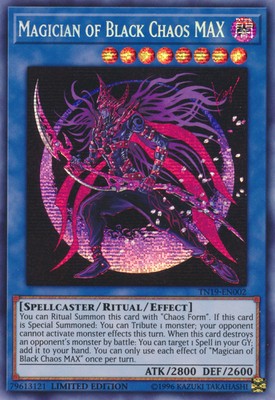 Yugioh! Magician of Black Chaos MAX - TN19-EN002 - Prismatic Secret Rare - Limit-image