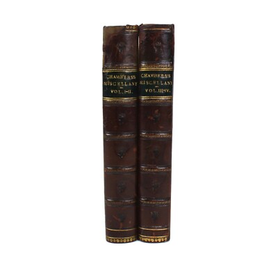 Chambers's Miscellany of Instructive & Entertaining Tracts, Vols I-IV, 1869, 2V-image