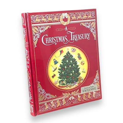 A Christmas Treasury Barnes & Noble Classics Leather Bonded Gilt Factory Sealed-image