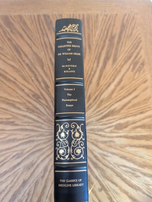 The Collected Essays Of Sir William Osler Volume I (Hardcover Leather bound)-image