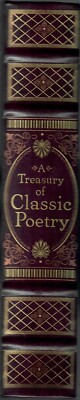 A TREASURY OF CLASSIC POETRY. 2014 Barnes and Noble Hardcover. LIKE NEW. FS-image