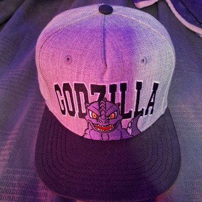 Godzilla Embroidered Snapback Baseball Hat Cap Bioworld 65th Anniversary 2019-image