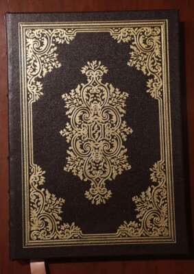 OF MICE AND MEN by John Steinbeck EASTON PRESS 1977 Leather Collectible Book-image