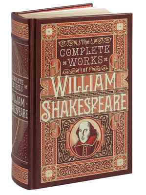 THE COMPLETE WORKS OF WILLIAM SHAKESPEARE ~ SEALED ~ LEATHER BOUND ~ BRAND NEW ~-image